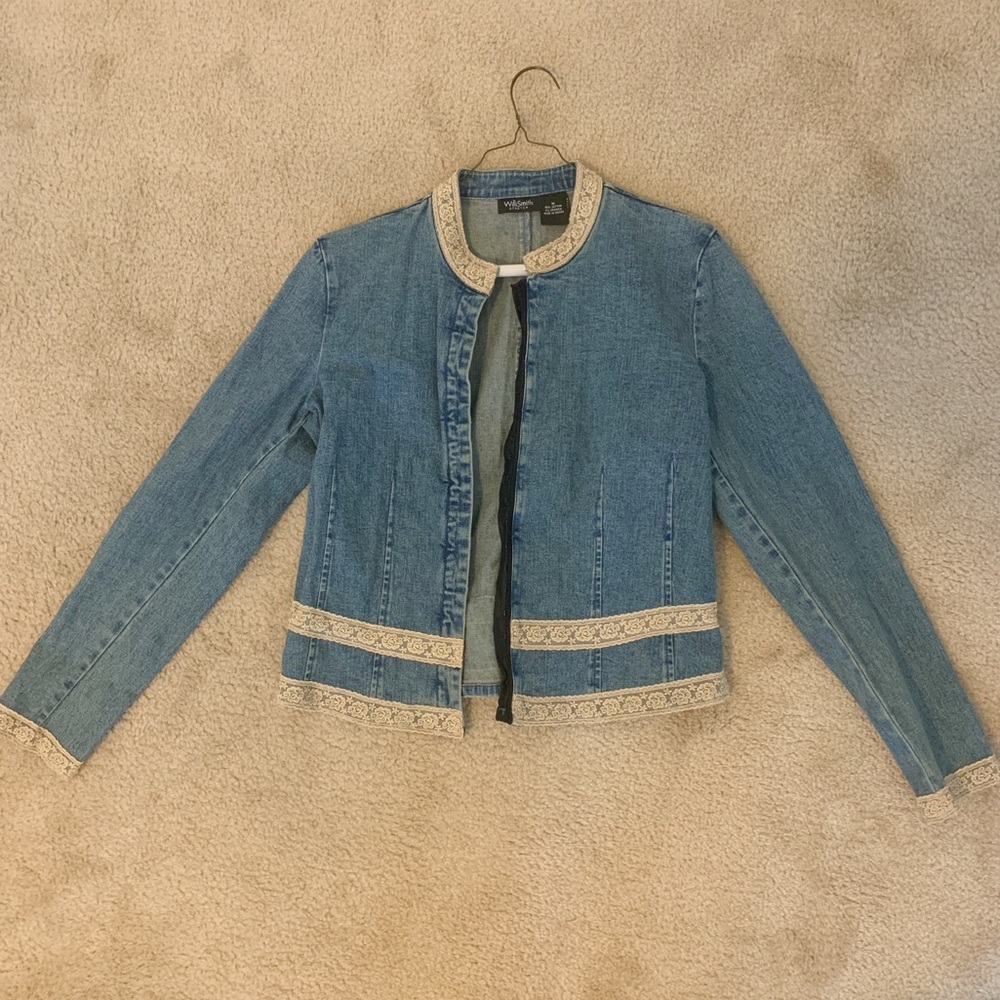Willi Smith stretch denim Jacket